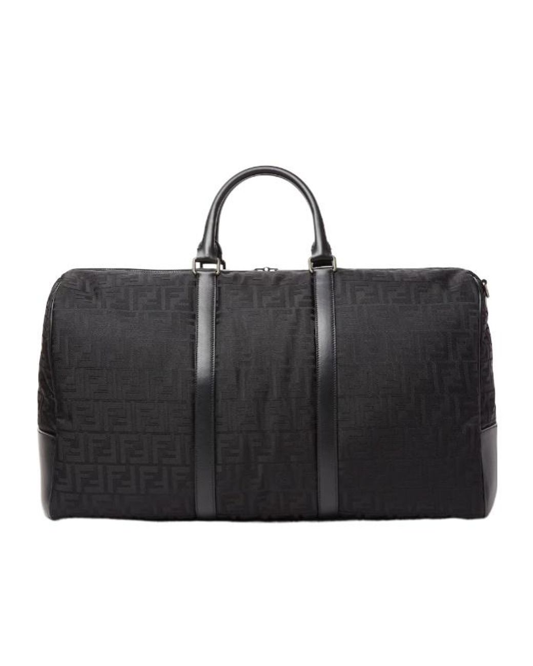 Fendi Black Ff Large Travel Bag for men