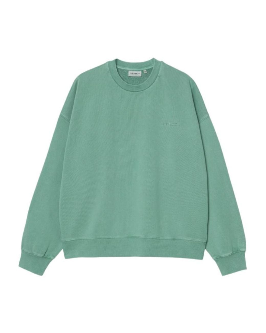 Carhartt Green Benton Crewneck Sweatshirt for men