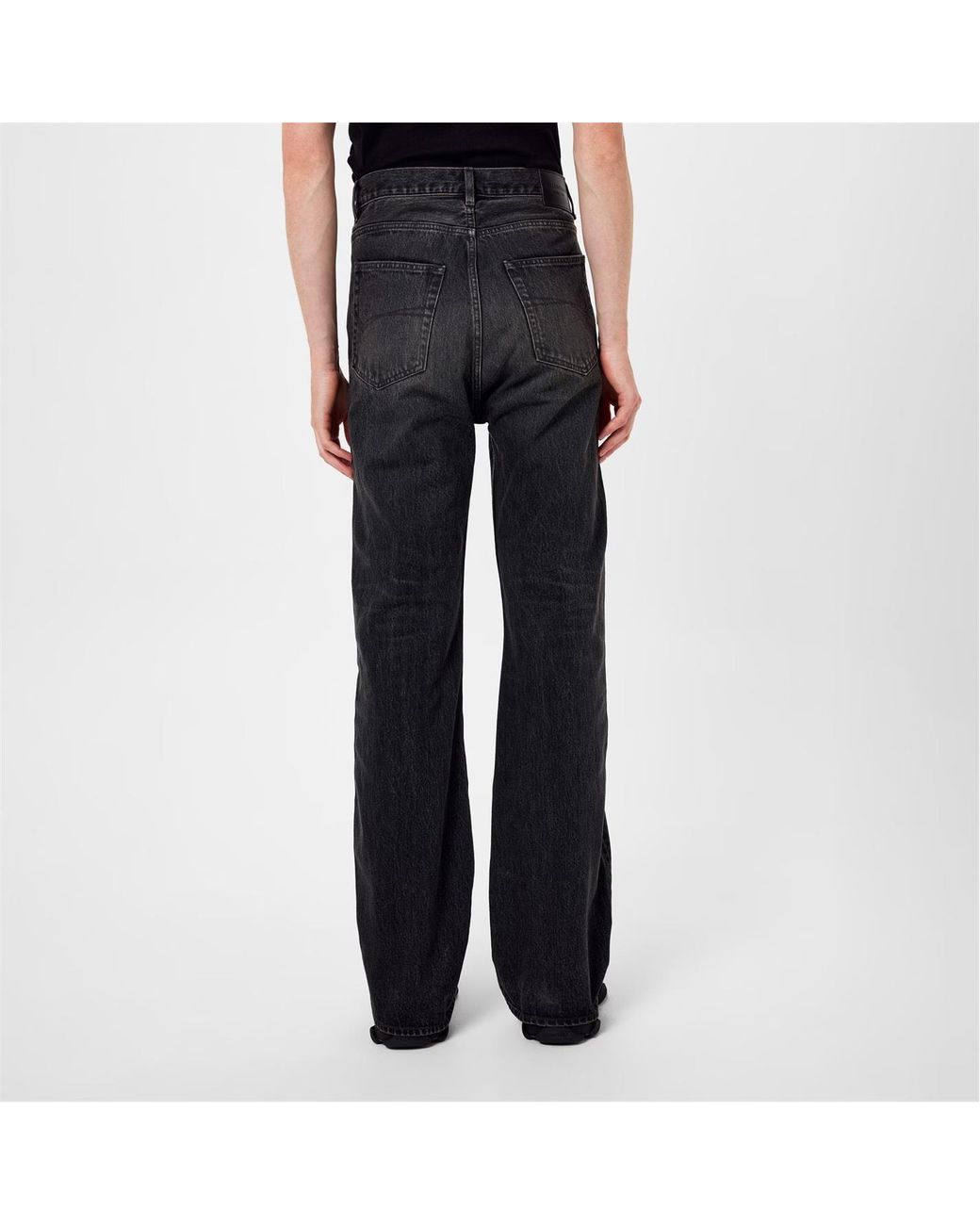 Balenciaga Black Flared Jeans for men