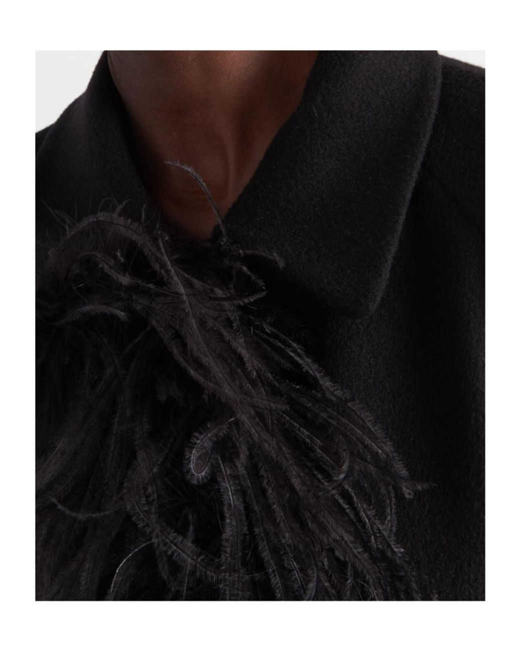 Prada Black Single-Breasted Coats