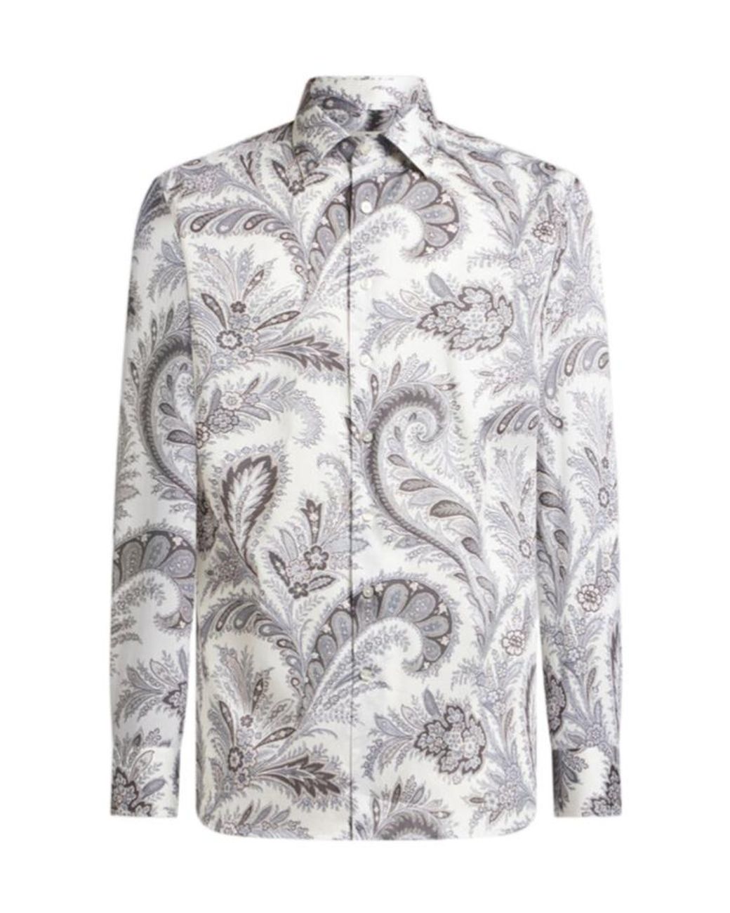 Etro White Long Sleeve Shirt for men