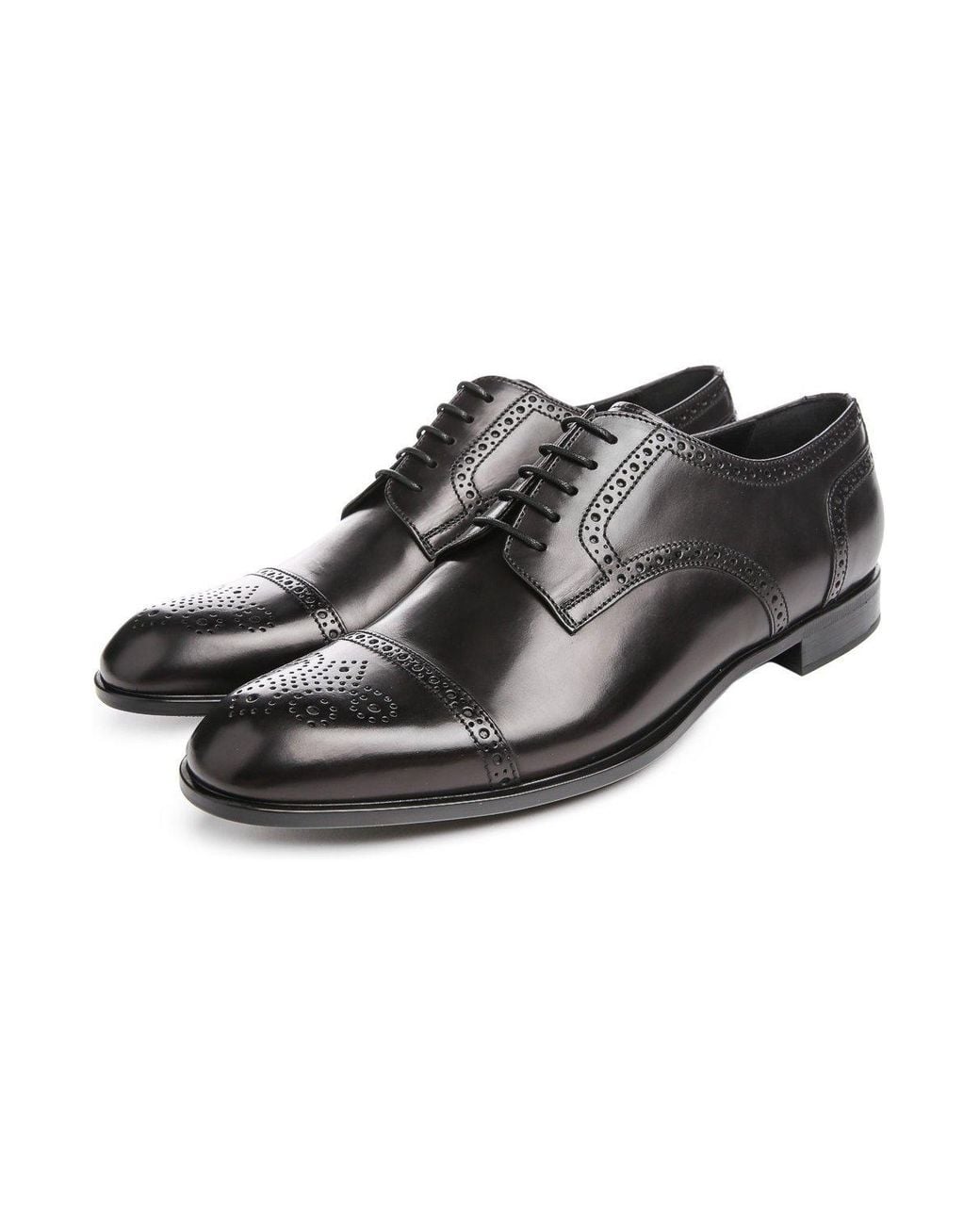 Giorgio Armani Brown Classic Casual Business Shoes for men