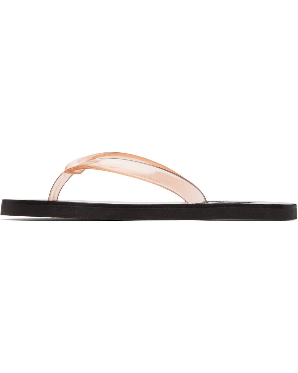 Ancient Greek Sandals White Saionara Jelly Flip-Flops