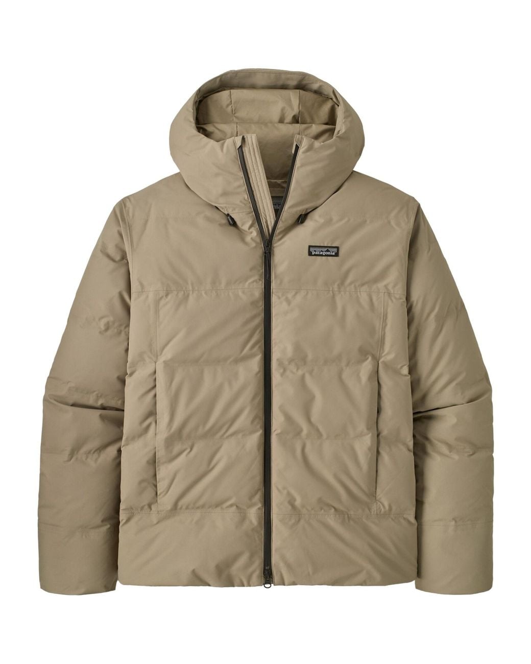 Patagonia Green Hooded Puffer Jacket for men