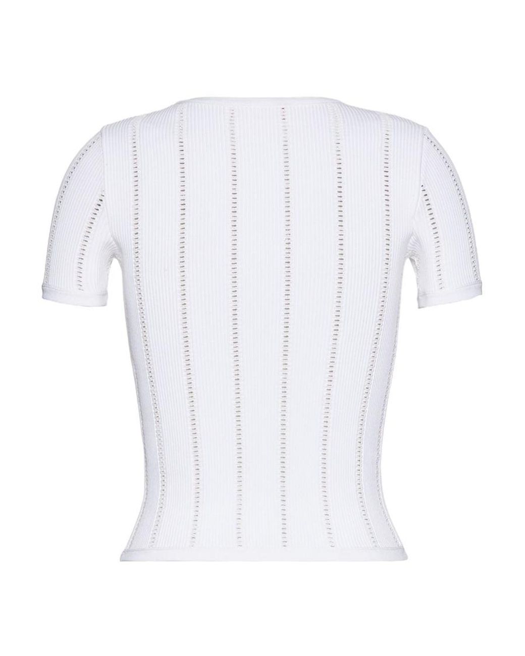 Valentino White Logo Pullover