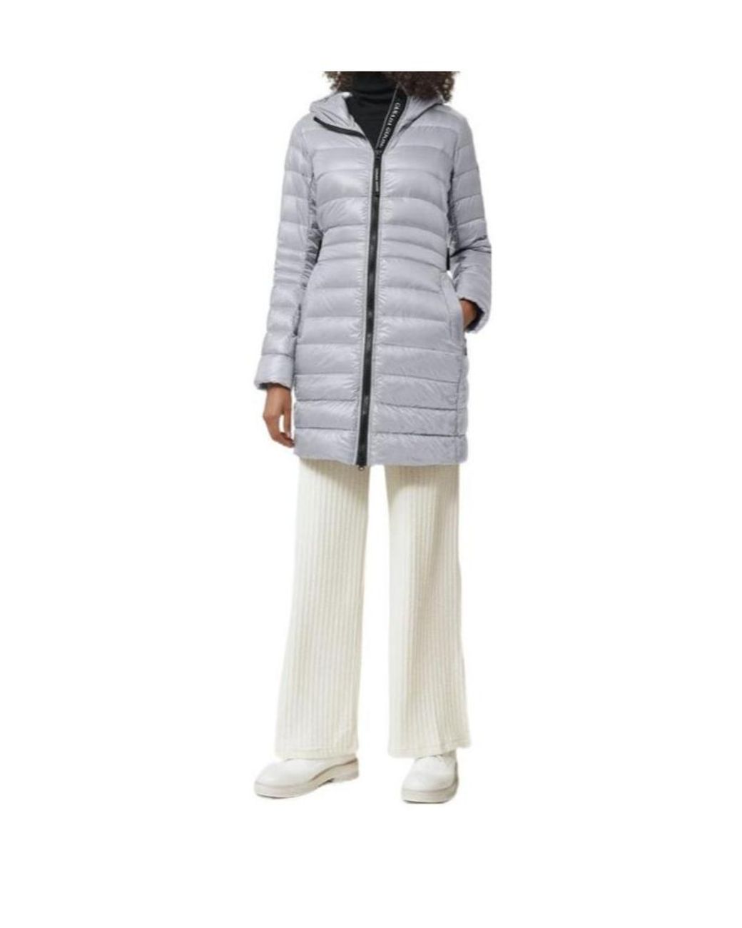 Canada Goose Gray Cypress Hooded Coat