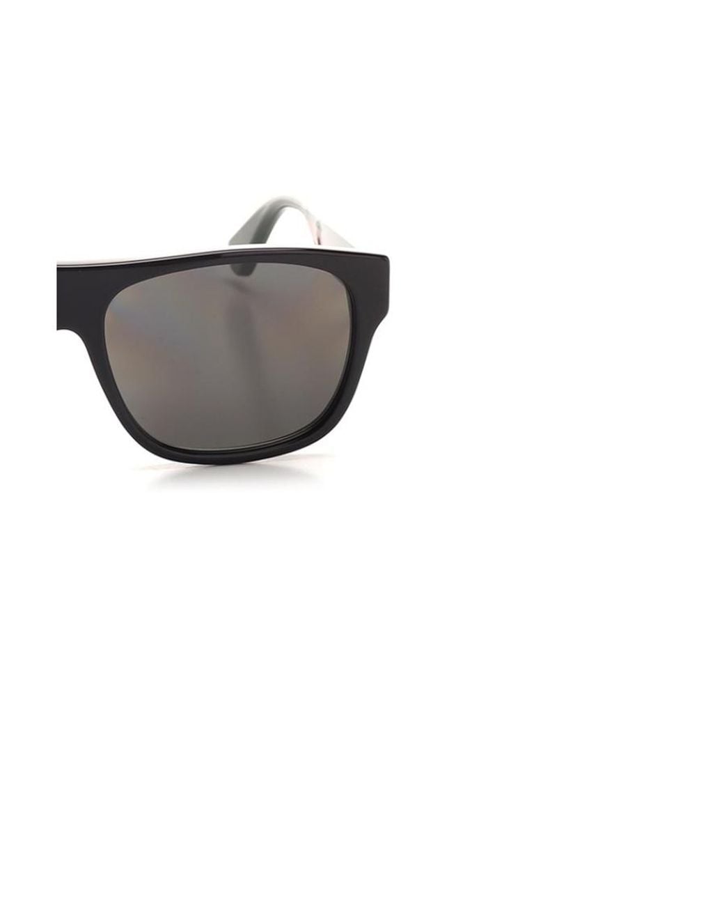 Gucci Gray Rectangular Frame Sunglasses for men