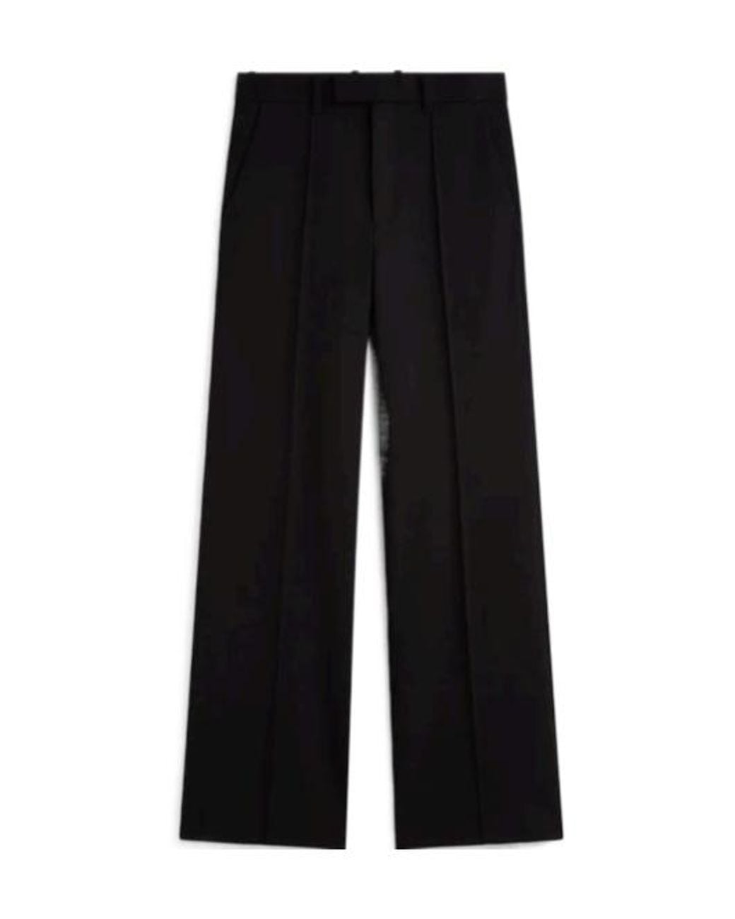 Phoebe Philo Black Wool Casual Pants