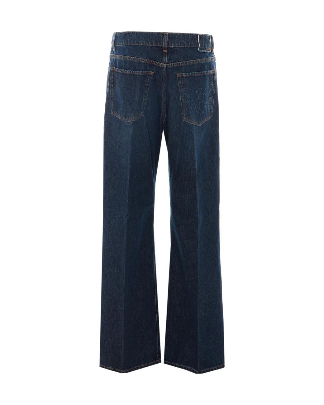 Pinko Blue Medium Wanda Wide-Leg Jeans