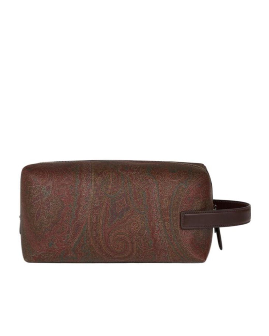 Etro Brown Medium Arnica Pouch Bag for men
