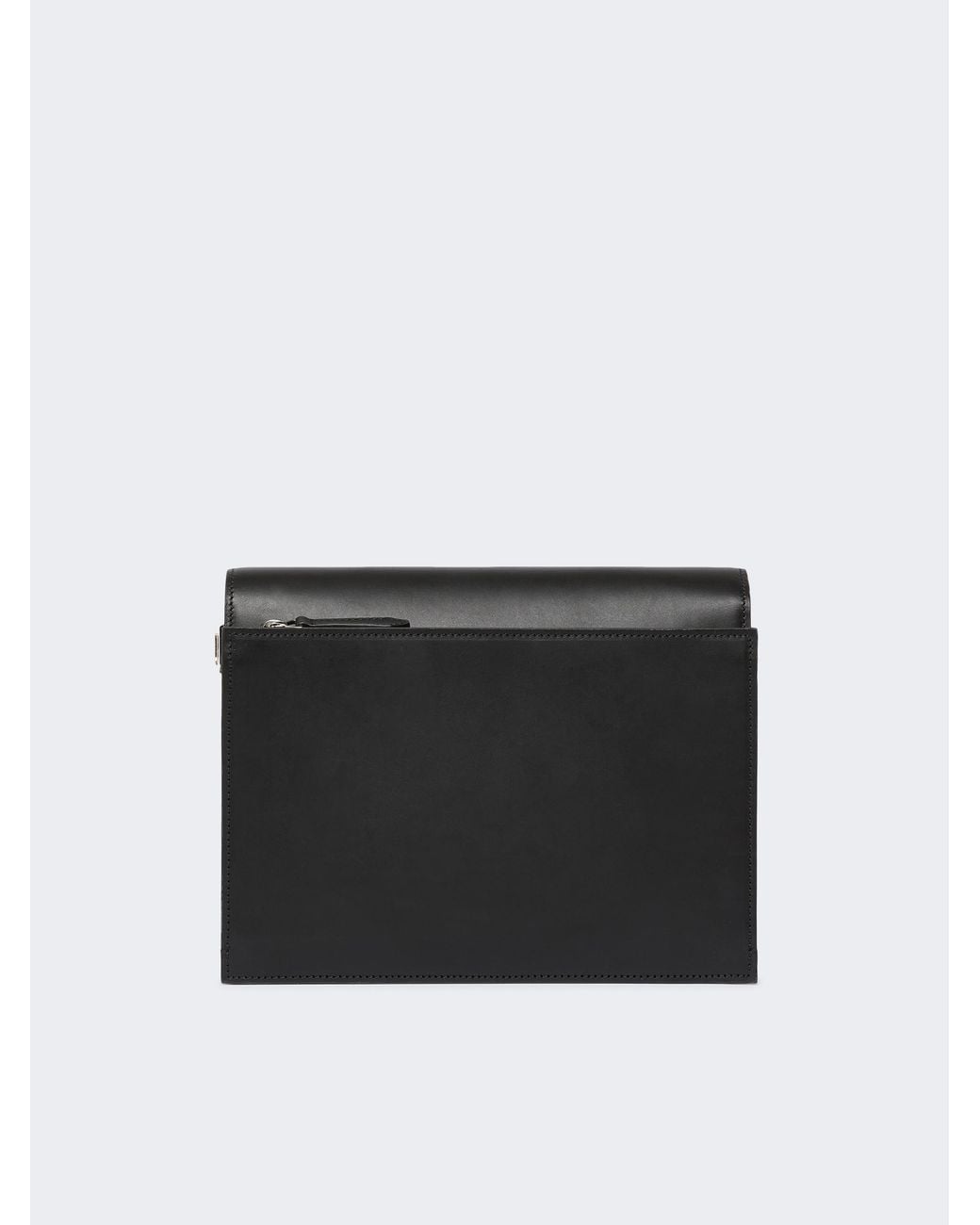 Max Mara Black Logo-Engraved Shoulder Bag
