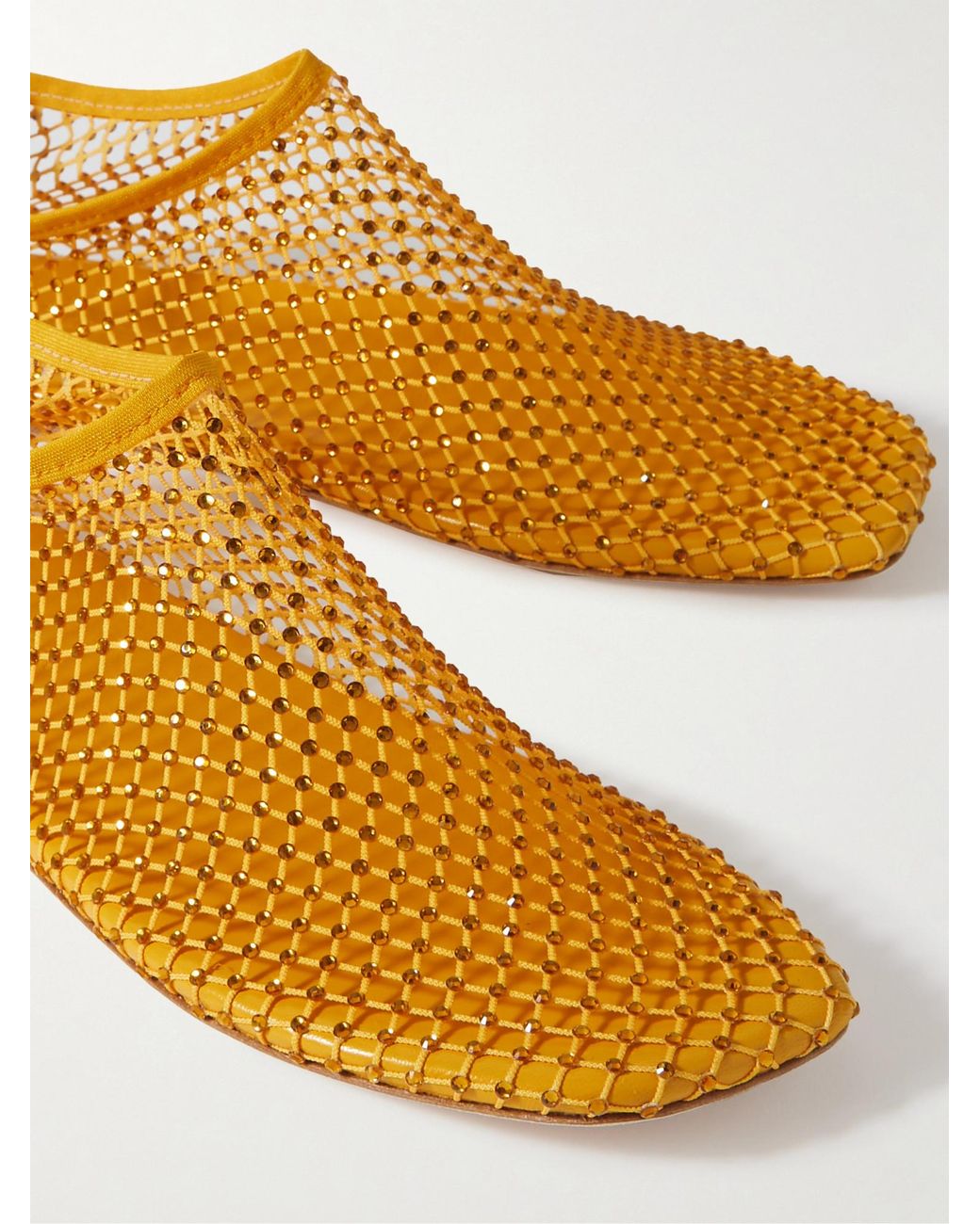 Christopher Esber Yellow Ballet Flats