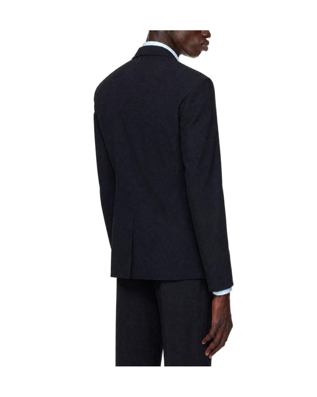 Veilance Black Single-Breasted Blazer for men