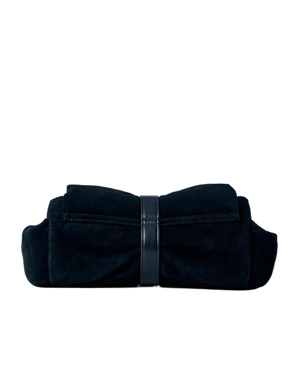 Vivienne Westwood Black Hazel Treasure Buckle-Detail Chained Clutch Bag