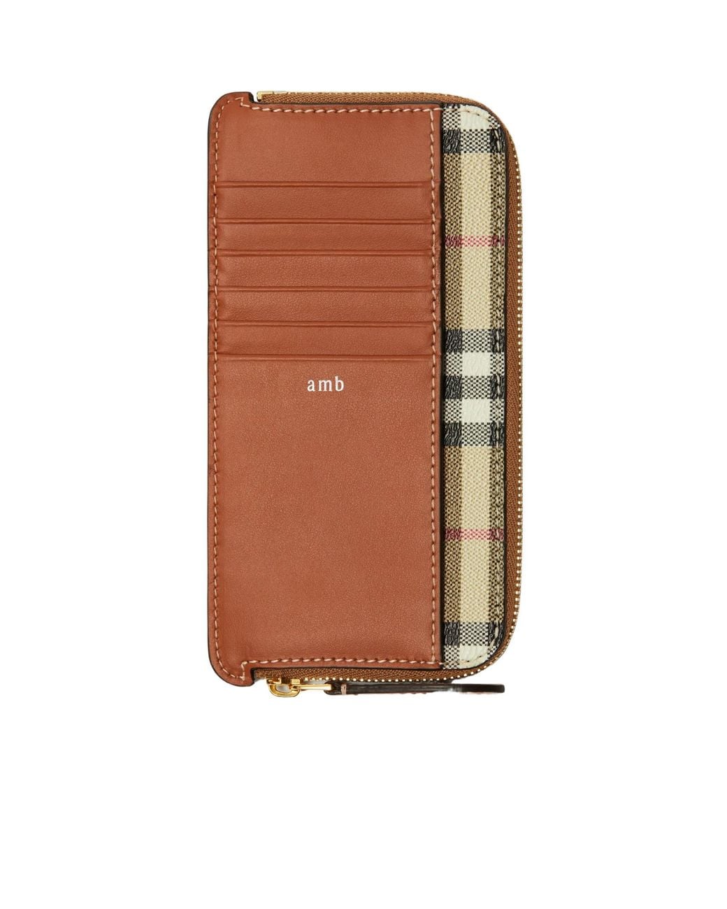 Burberry Natural バーバリー サマセット ジップアラウンドウォレット