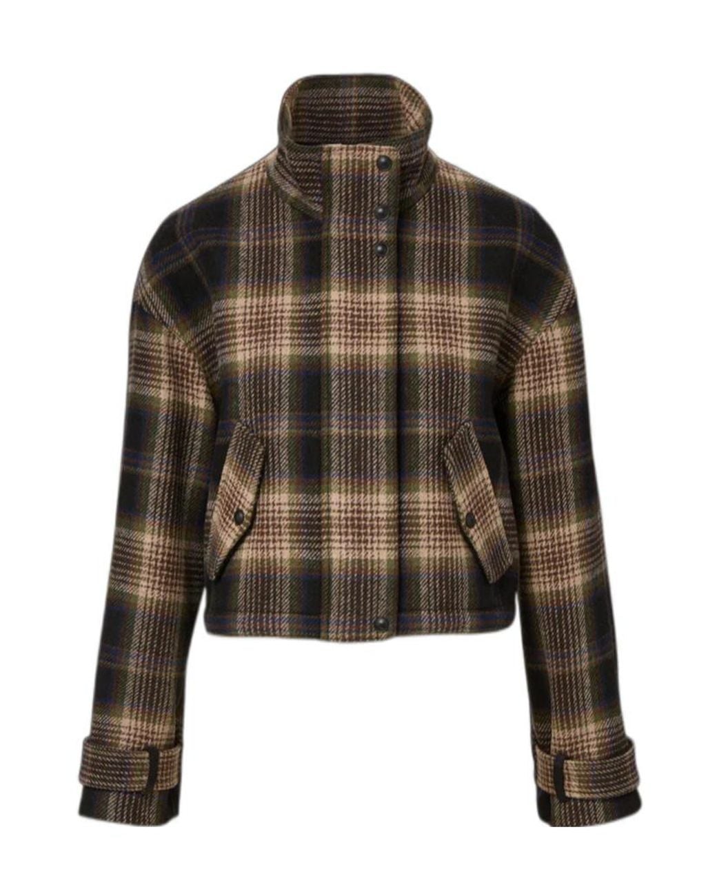 Veronica Beard Brown Coll Jackets Multicolour