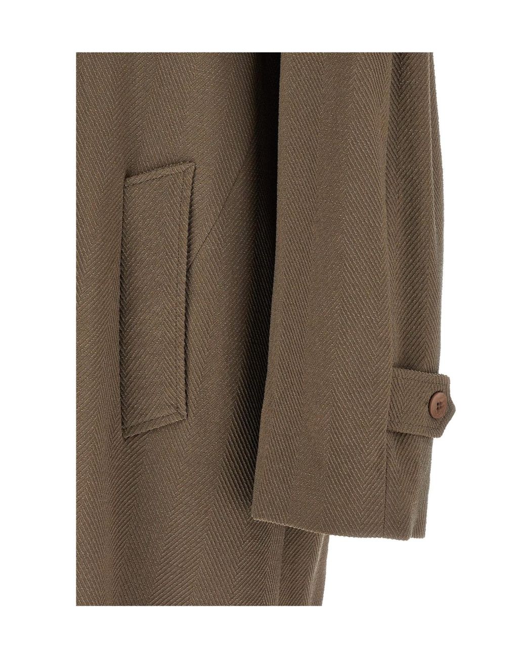 Magliano Brown Caligo Coat for men
