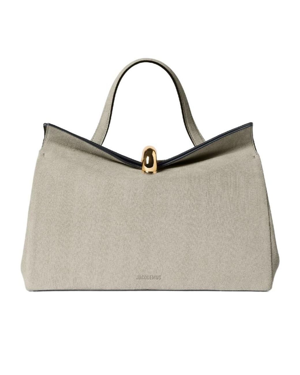 Jacquemus Natural Valérie Top Handle Bag