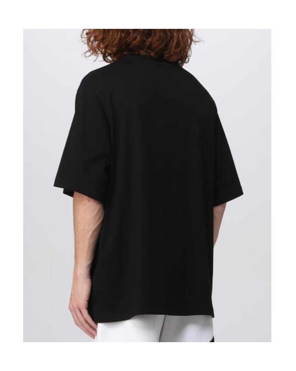 Fendi Black Zip-Pocket Short-Sleeve T-Shirt for men