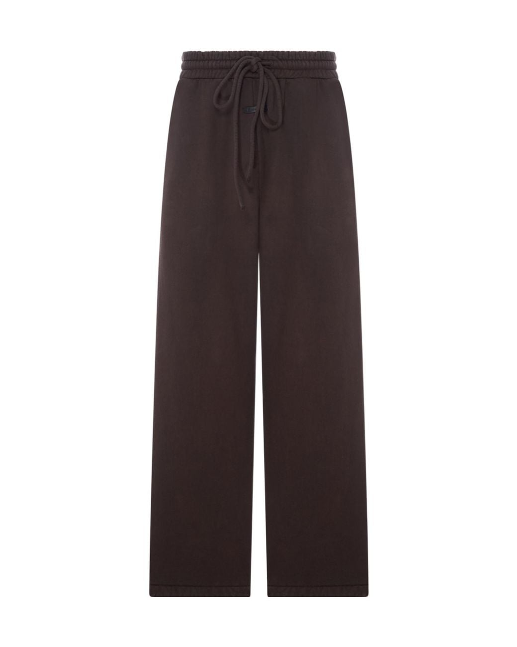 Fear Of God Brown Wide Leg Cotton Sweatpants for men