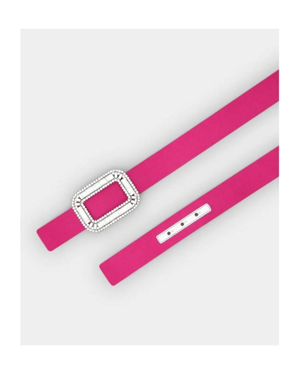 Roger Vivier Pink Pilgrim Belt