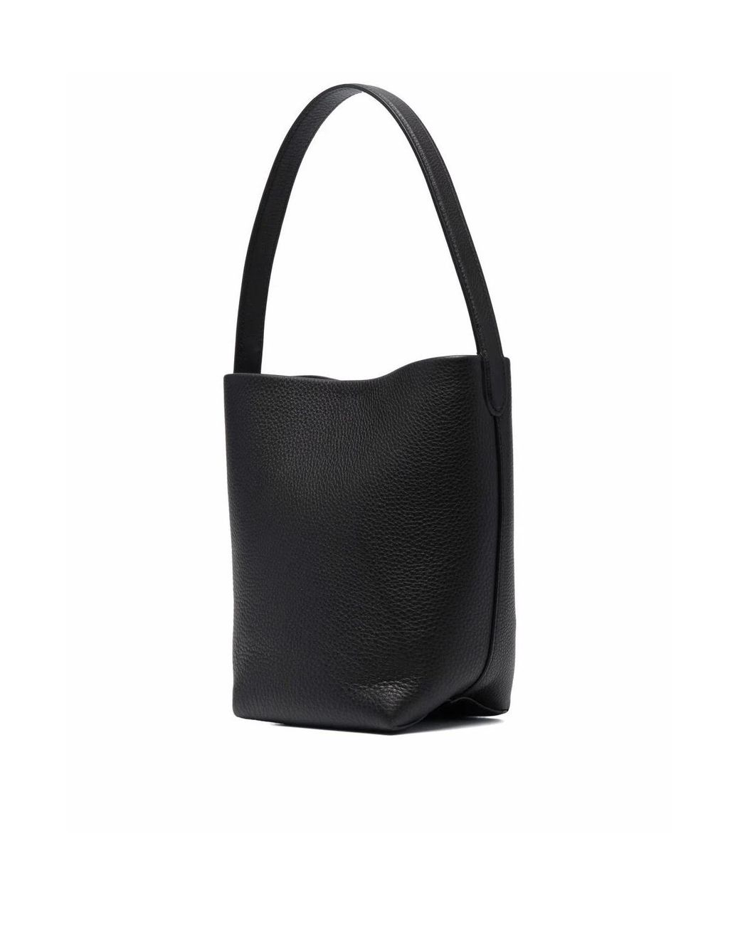 The Row Black Small N/S Park Tote Bag