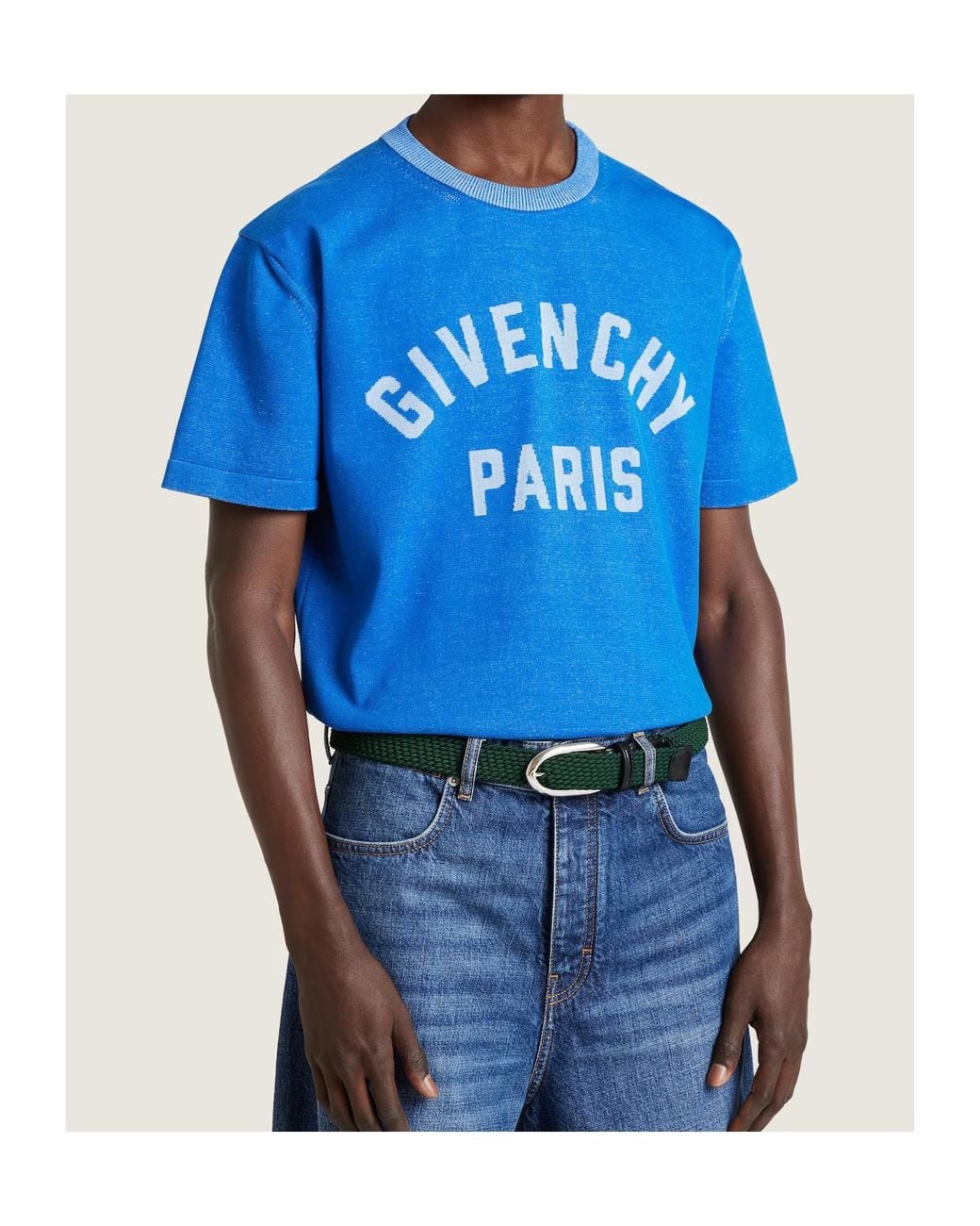 Givenchy Blue T-Shirt for men