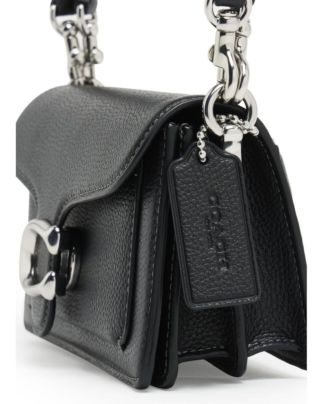 COACH Black Refresh Tabby Shoulder Bag 20