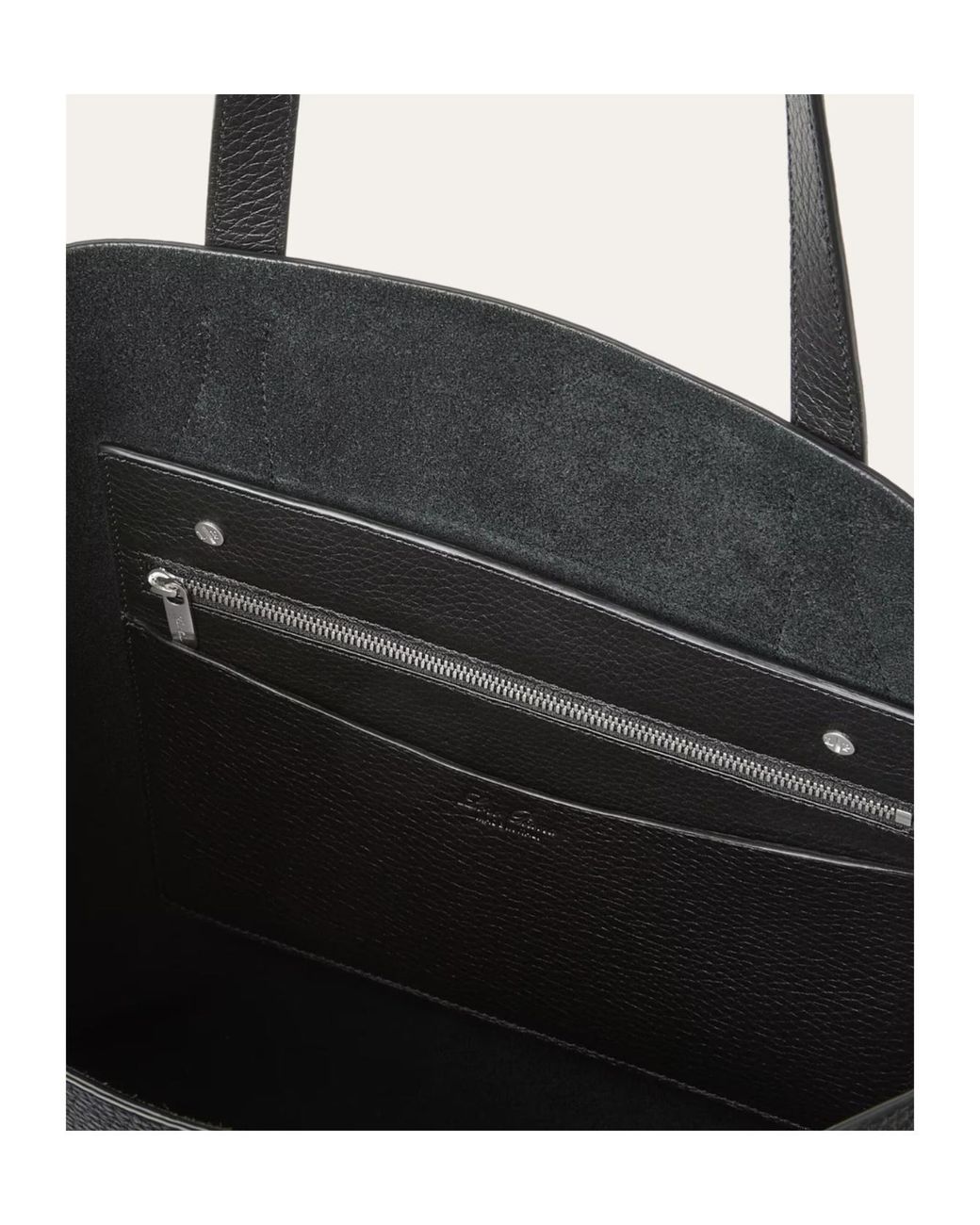 Loro Piana Black Needle Shopper