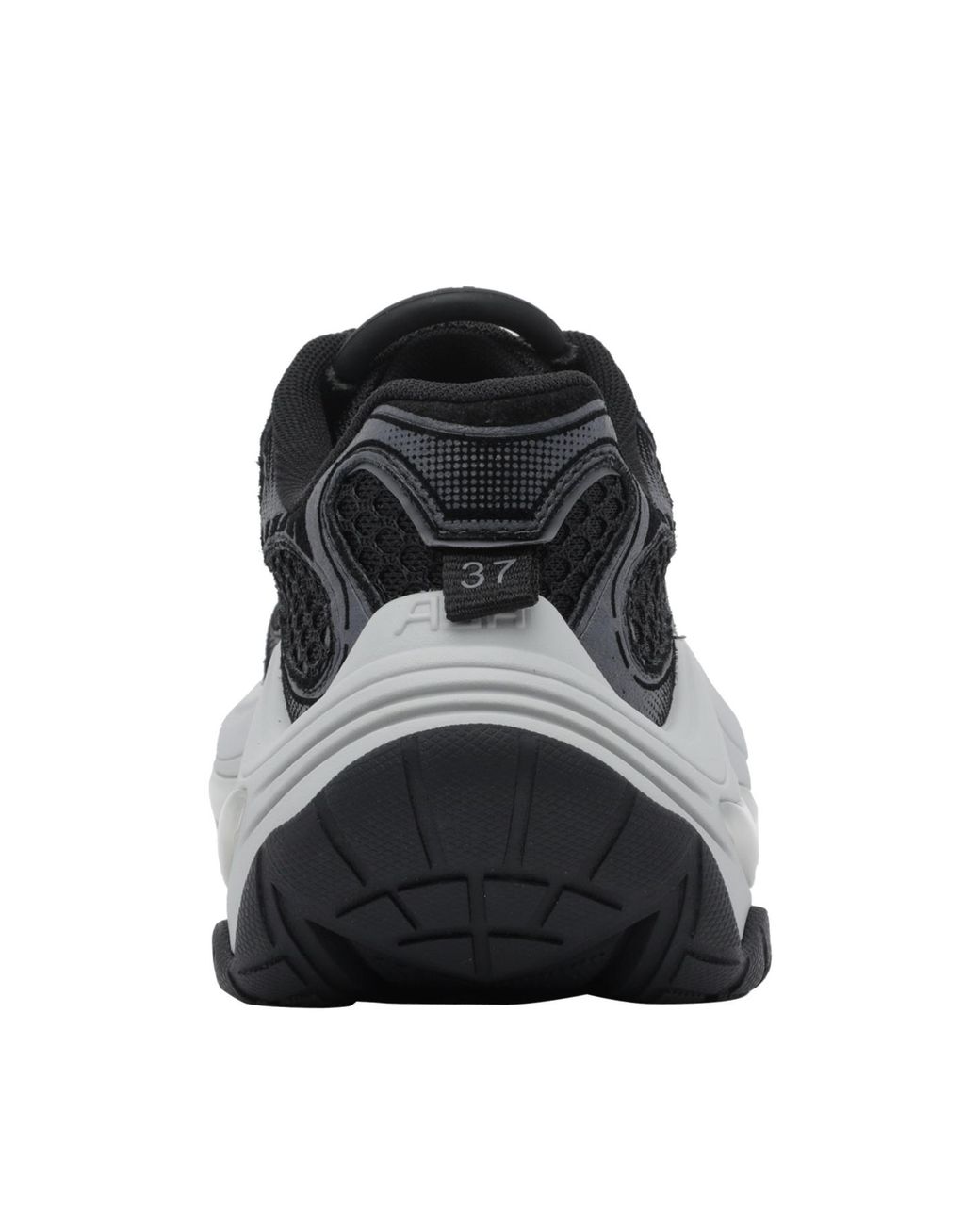 Ash Black Round-Toe Sneakers