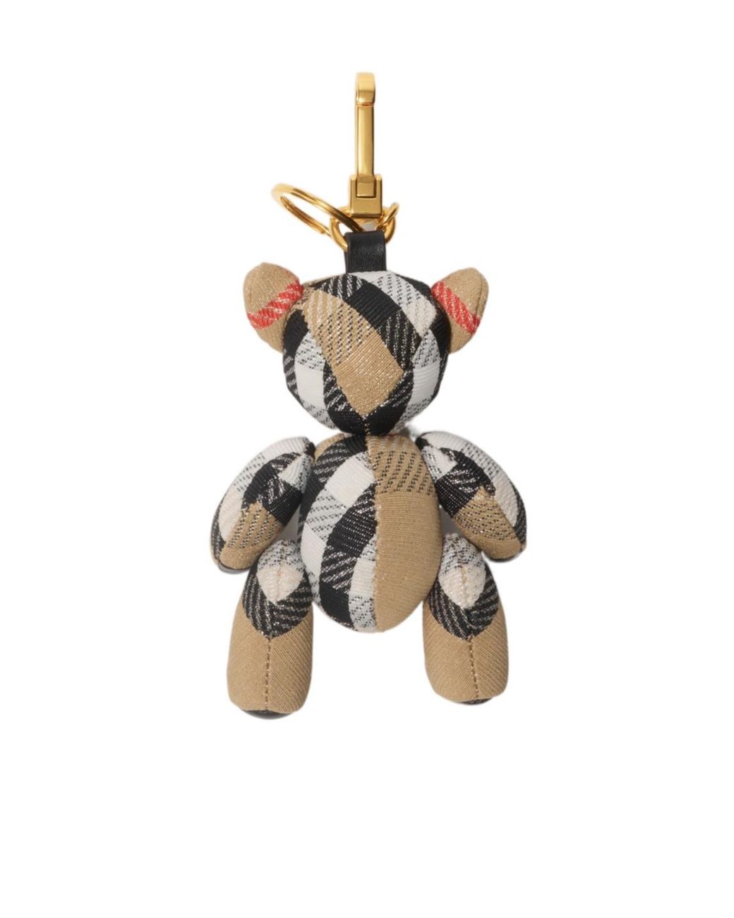 Burberry Metallic Thomas Teddy Bear Keyring