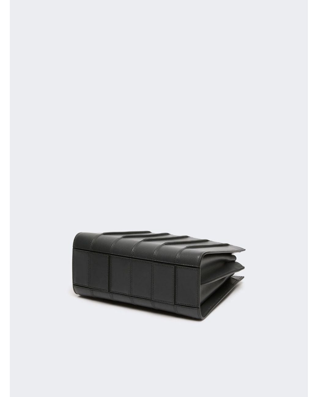 Max Mara Black Whitney Top Handle Bag