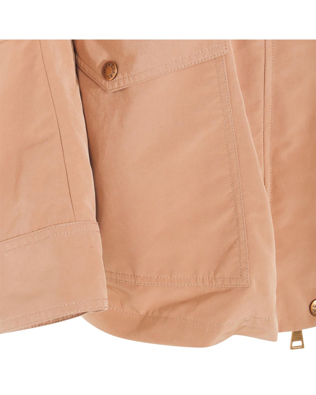 Moncler Brown Nades High-Neck Jacket