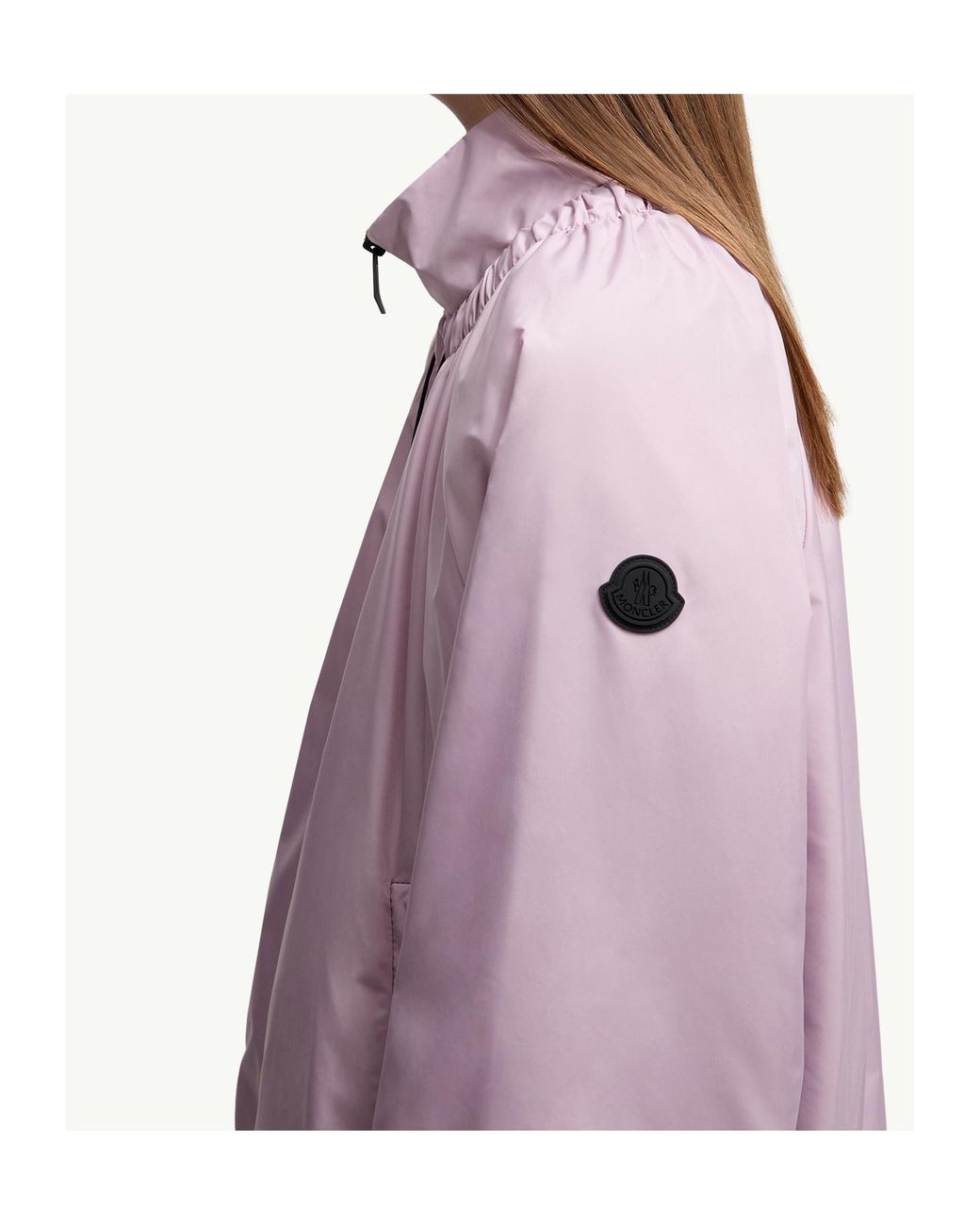 Moncler Pink Zip-Up Valencay Jacket