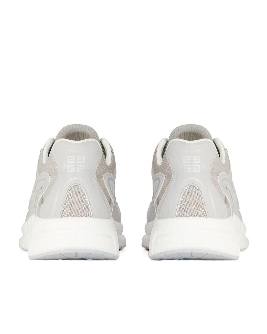 Givenchy Gray Nfnty-52 Lace-Up Sneakers for men