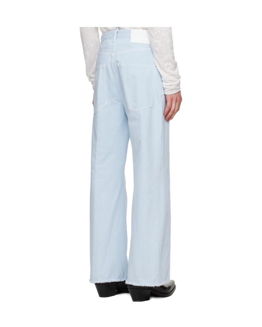 DSquared² Blue Eros Belt Loop Jeans for men