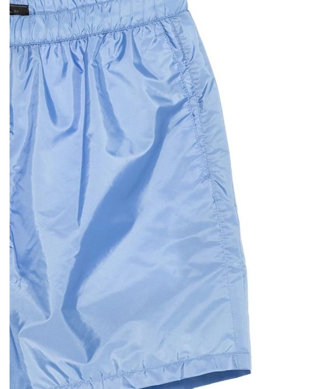 Prada Blue プラダ リナイロン スイムショーツ for men