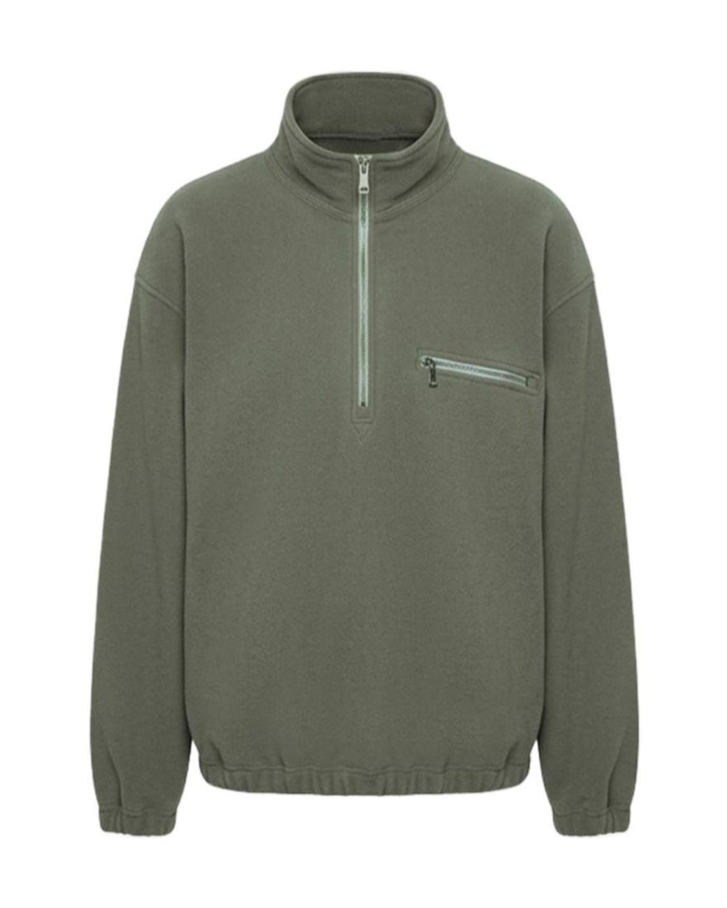 Rier Green Long-Sleeved Sweatshirt for men