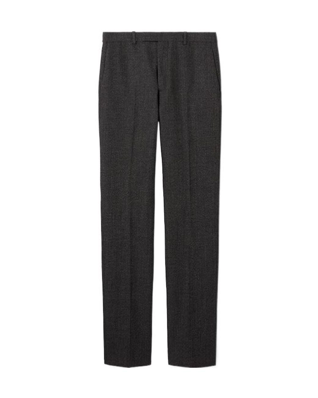 Gucci Black Mouliné Pants for men