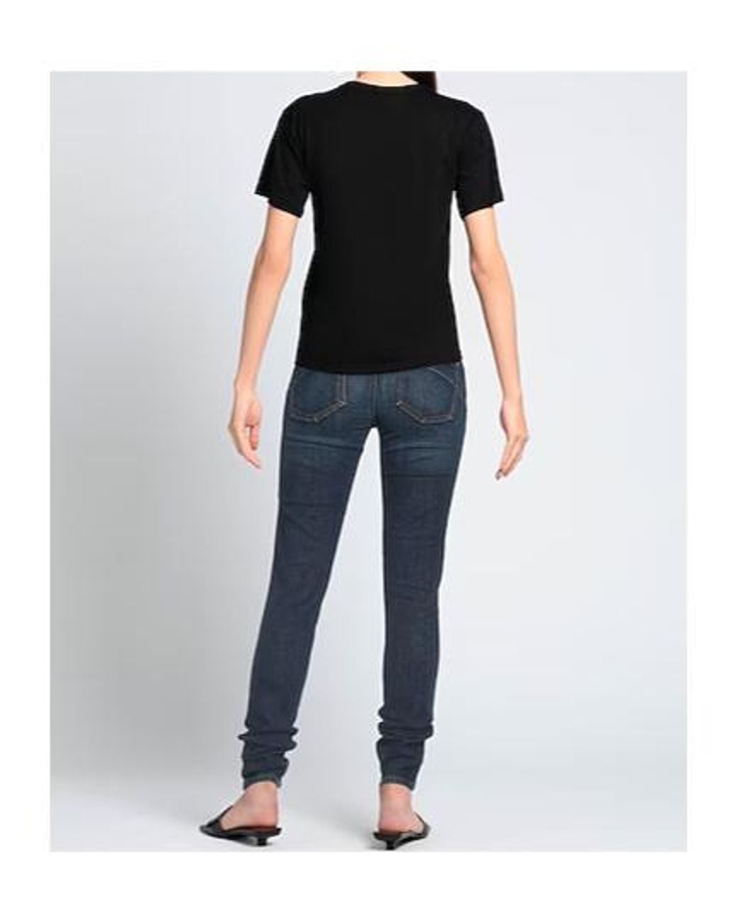 Sportmax Blue Denim Trousers