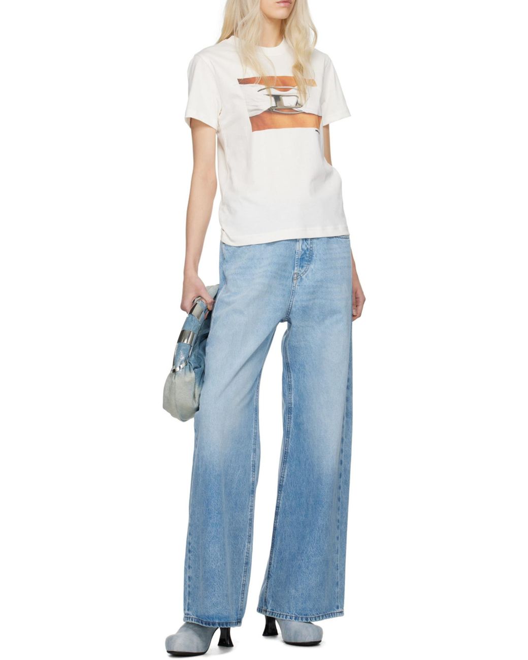 DIESEL Blue 1996 D-Sire Relaxed Jeans