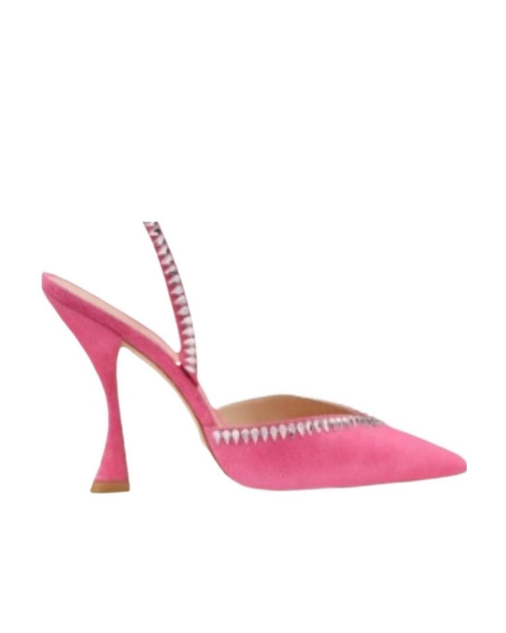Stuart Weitzman Pink Gmct 100Mm Pointed Pumps