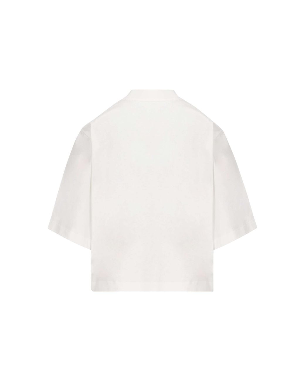 Palm Angels White Teddy Bear-Print Sequin-Embellished T-Shirt