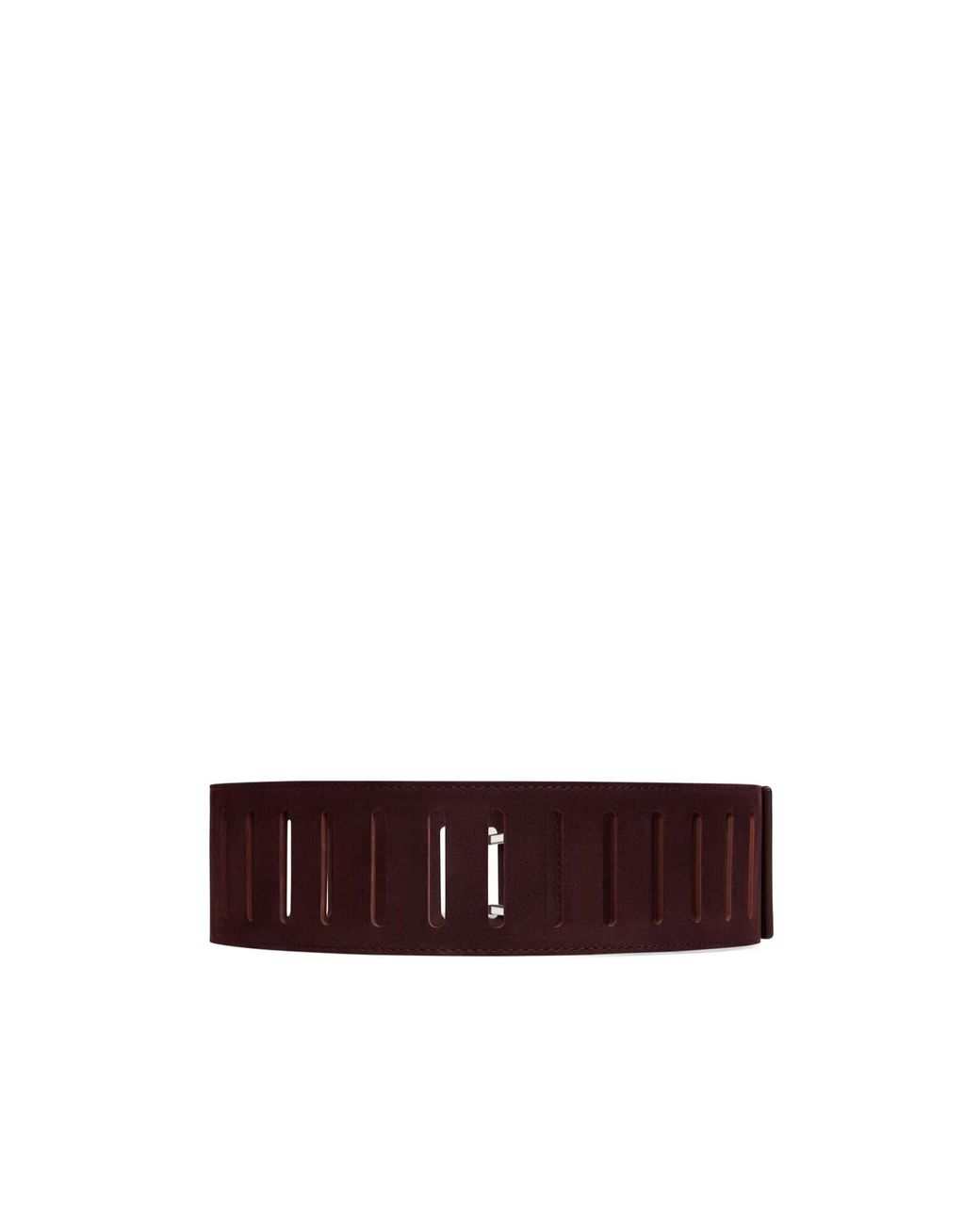 Alaïa Brown Rectangular Large Belt