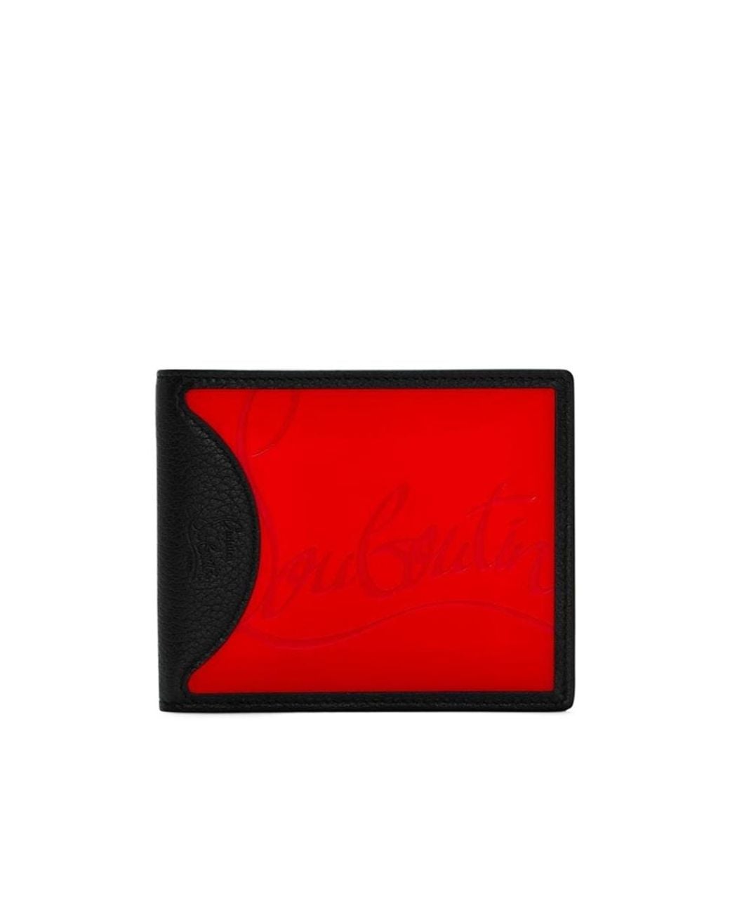 Christian Louboutin Red Coolcard Bifold Wallet for men