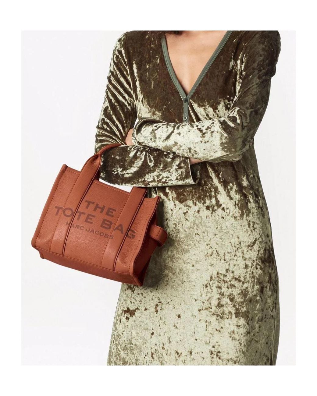 Marc Jacobs Brown Mini Traveler Tote Bag