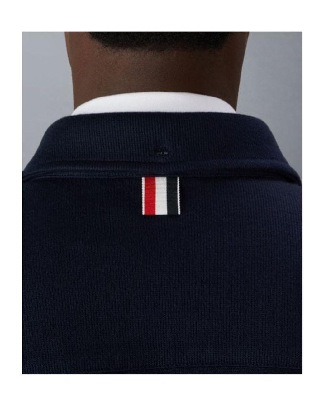 Thom Browne Blue Buttoned Jacket for men