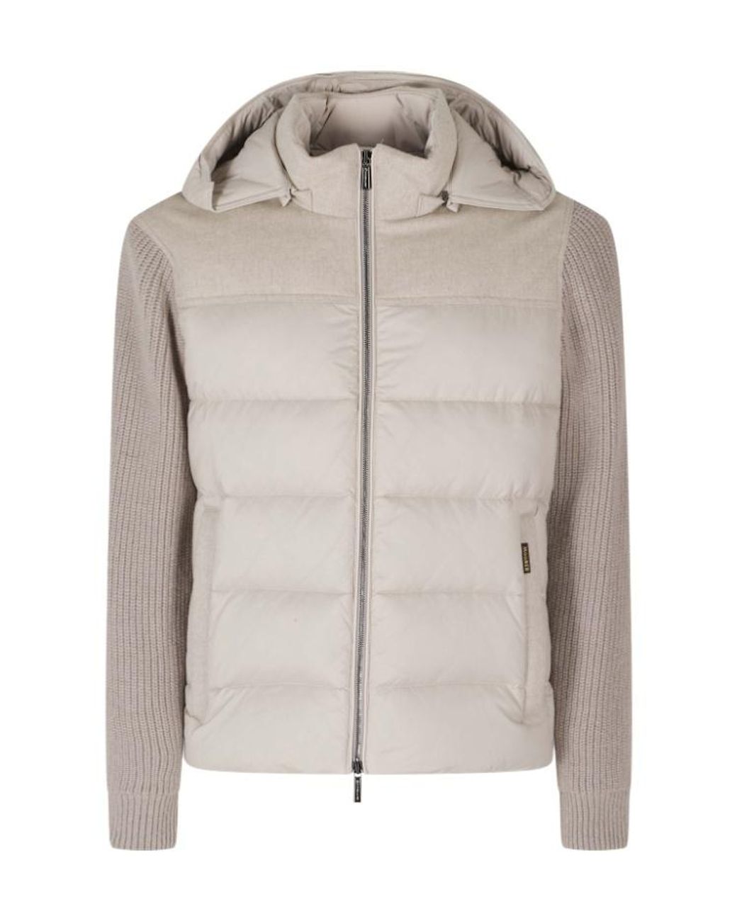 Moorer Gray Long-Sleeve Jacket for men
