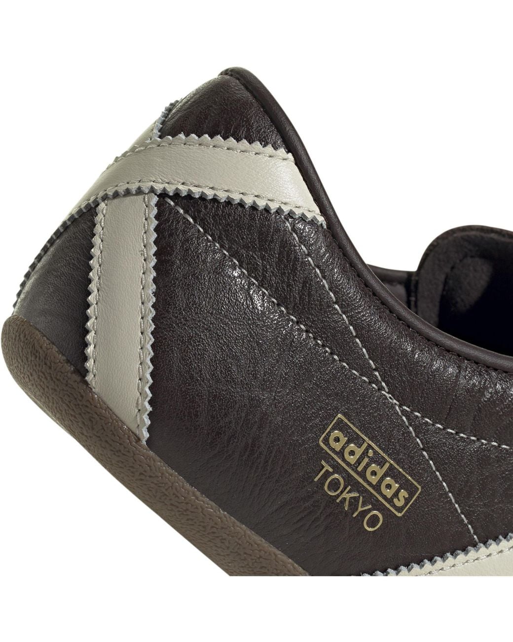 Adidas Originals Black Leather Lowtop Retro Sneaker