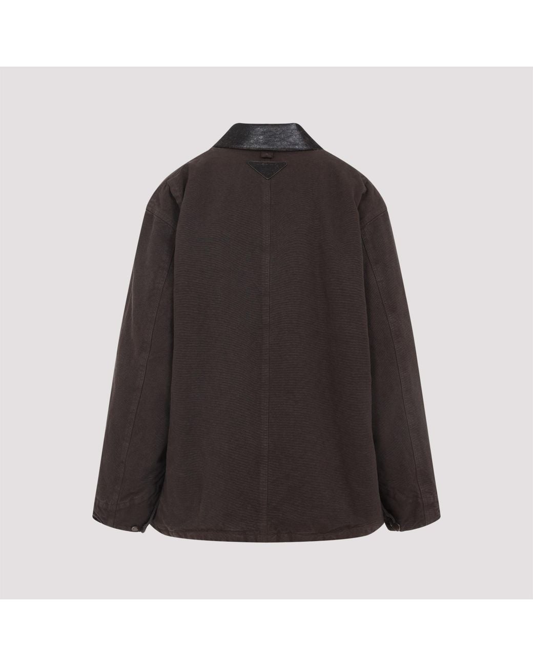 Prada Black Long-Sleeved Button-Up Jacket